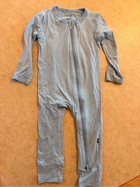 Kyte BABY Stream Long-Sleeve Zip One-Piece Romper